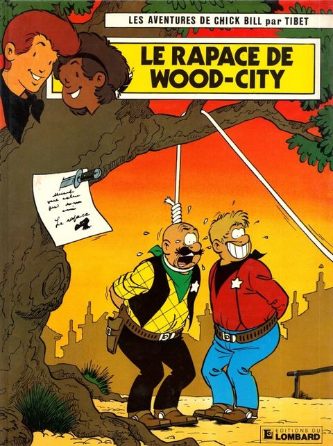Couverture de l'album Le Rapace de Wood-City