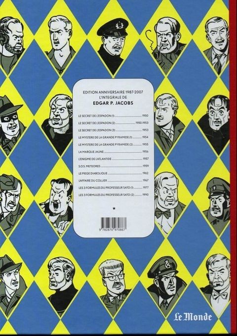Aperçu de l'album Blake et Mortimer - Le Monde/Le Soir tome 12 - Les 3 Formules du Professeur Satō tome 2
