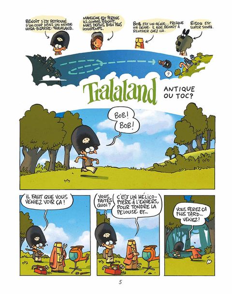Aperçu de l'album Tralaland tome 2 - Vous Avez Dit Bizarre ?