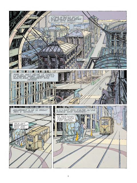 Aperçu de l'album Les Cités Obscures tome 1 - Les Murailles de Samaris