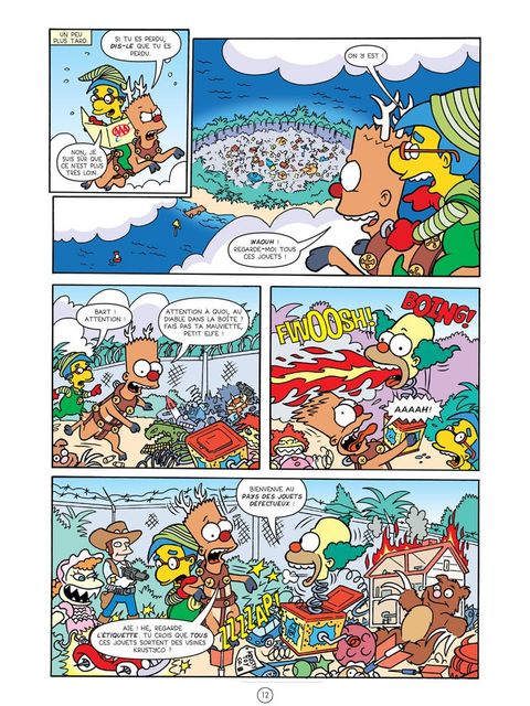 Aperçu de l'album Les Simpson - Special Fêtes tome 1 - Embûches de Noël