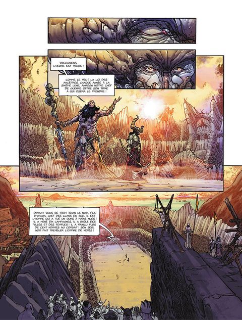 Aperçu de l'album La Pierre du Chaos tome 1 - Le sang des ruines