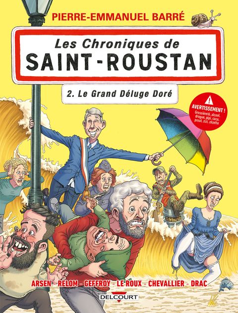 Couverture de l'album Le Grand Déluge doré