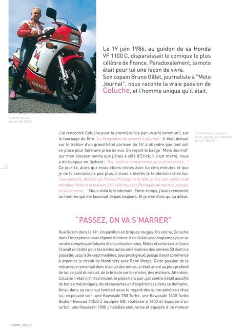 Aperçu de l'album Dossiers Michel Vaillant tome 5 - Coluche... c'est l'Exploit d'un Mec