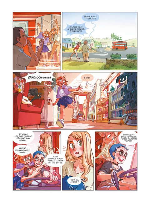 Aperçu de l'album Le Grimoire d'Elfie tome 1 - L'île Presque