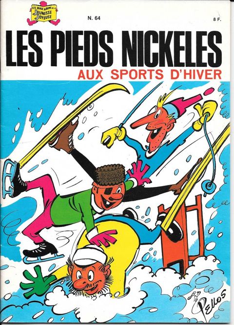 Couverture de l'album Les Pieds Nickelés aux Sports d'Hiver