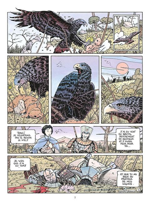 Aperçu de l'album Le vent des dieux tome 2 - Le ventre du dragon