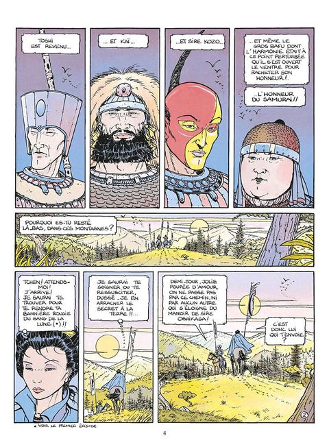 Aperçu de l'album Le vent des dieux tome 2 - Le ventre du dragon