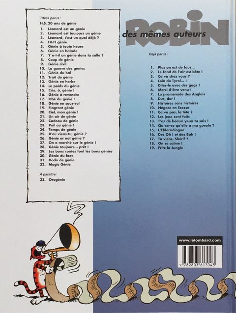 Aperçu de l'album Léonard tome 6 - Génie en balade