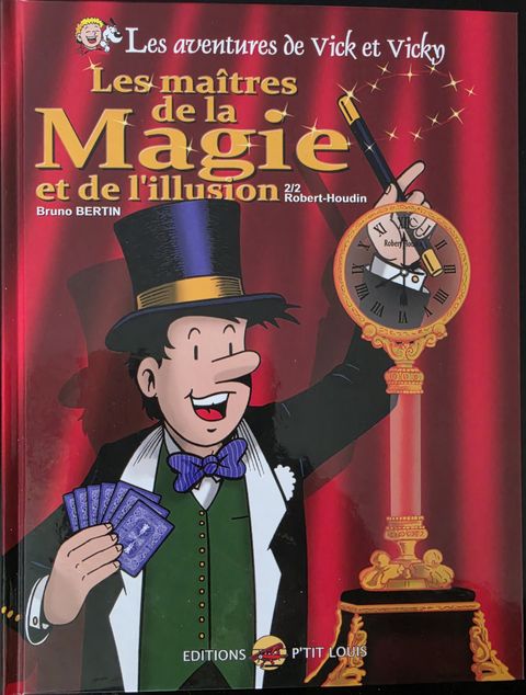 Couverture de l'album LES MAITRES DE LA MAGIE ET DE L'ILLUSION - 2/2