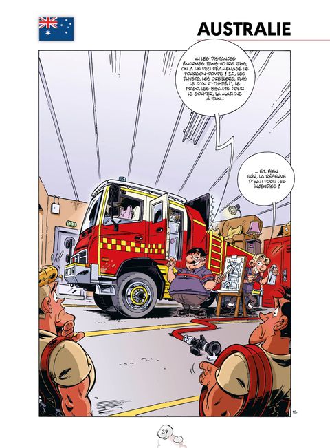Aperçu de l'album Les Pompiers - Hors Série  - Les pompiers à travers le monde