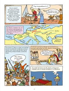 Aperçu 7 de l'album L'Histoire de France en Bd - Charlemagne