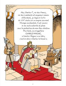 Aperçu 8 de l'album L'Histoire de France en Bd - Charlemagne