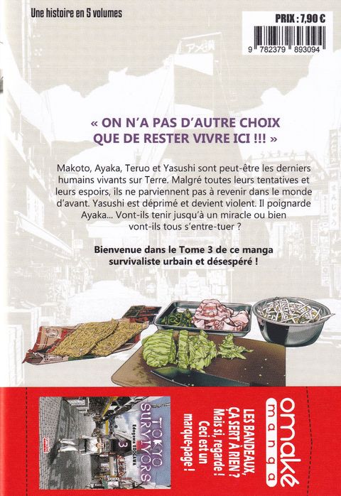 Aperçu de l'album Tokyo Survivors tome 3