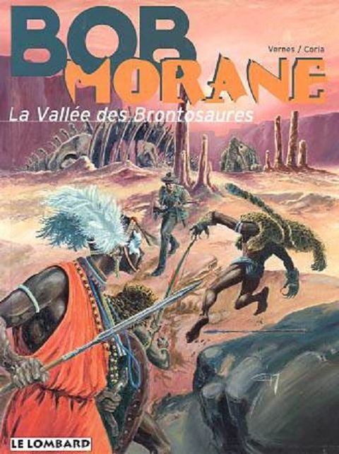 Couverture de l'album La Vallée des Brontosaures