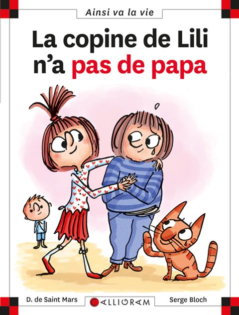 Couverture de l'album La copine de Lili n'a pas de papa