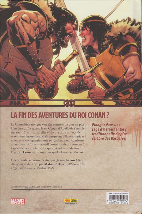 Aperçu de l'album King Conan tome 1 - L'ultime combat de Conan au bout du monde