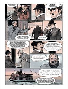 Aperçu 5 de l'album Agatha Christie tome 1 - Hercule Poirot - Le crime de l'Orient-Express