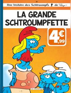 Couverture de l'album La grande Schtroumpfette