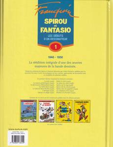 Aperçu 2 de l'album Spirou et Fantasio (Int. Chronologique) tome 1 - Les débuts d'un dessinateur (1940-1950)