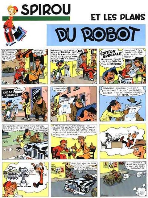 Aperçu de l'album Spirou et Fantasio (Int. Chronologique) tome 1 - Les débuts d'un dessinateur (1940-1950)