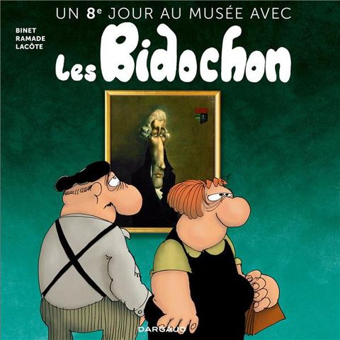 Couverture de l'album Un 8e jour au musée avec les Bidochon