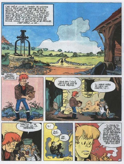 Aperçu de l'album Martin Milan (2ème Série) tome 7 - Une Ombre est Passée