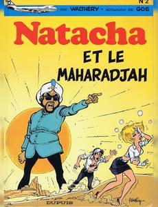 Couverture de l'album Natacha et le Maharadjah
