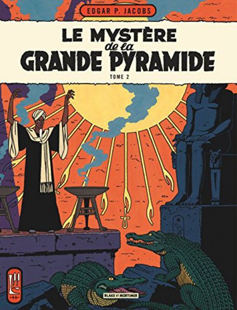 Couverture de l'album Le Mystère de la Grande Pyramide - Tome 2