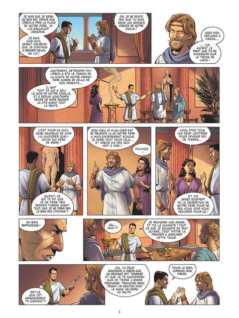 Aperçu de l'album La Sagesse des Mythes tome 9 - Antigone
