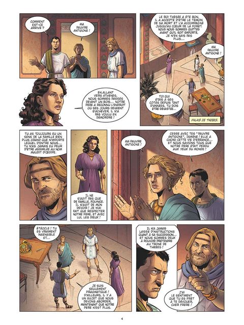 Aperçu de l'album La Sagesse des Mythes tome 9 - Antigone