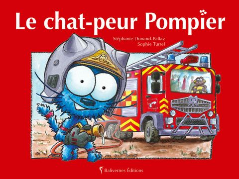 Couverture de l'album Le chat-peur Pompier