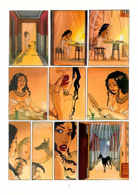Aperçu de l'album Sur les Terres d'Horus tome 3 - Tiasatre ou le Jugement d'Anubis
