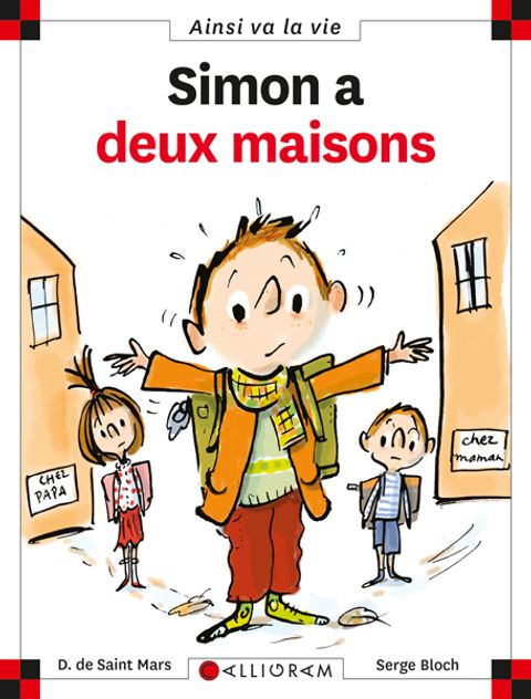 Couverture de l'album Simon a deux maisons