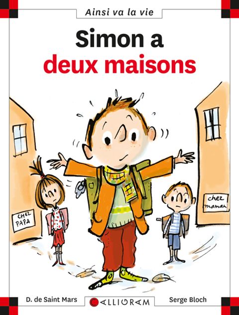 Couverture de l'album Simon a deux maisons