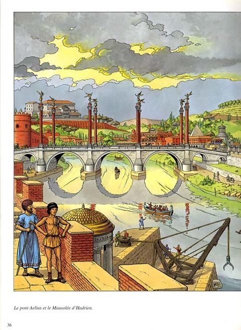 Aperçu de l'album Les Voyages d'Orion tome 5 - Rome (2)