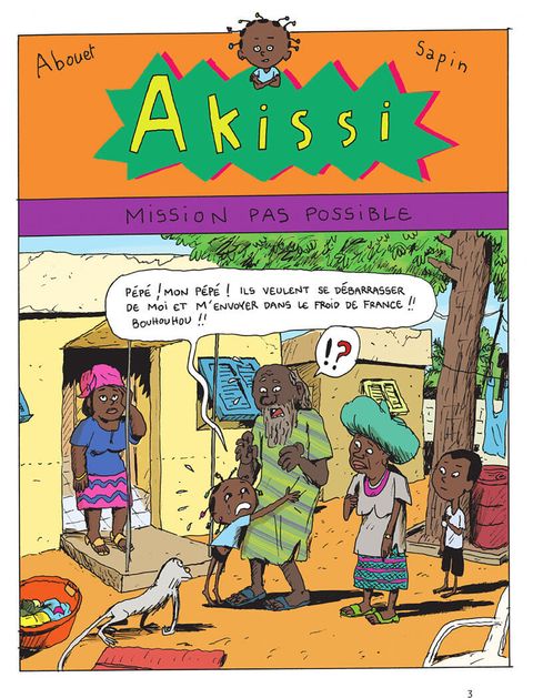 Aperçu de l'album Akissi tome 8 - Mission pas Possible
