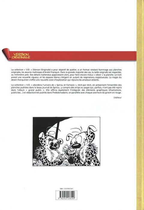 Aperçu de l'album Spirou et Fantasio (fac-similé 30x43 N&B) tome 13 - Le Nid des Marsupilamis