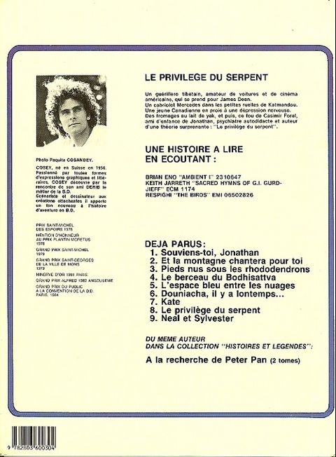 Aperçu de l'album Jonathan tome 8 - Le privilège du serpent