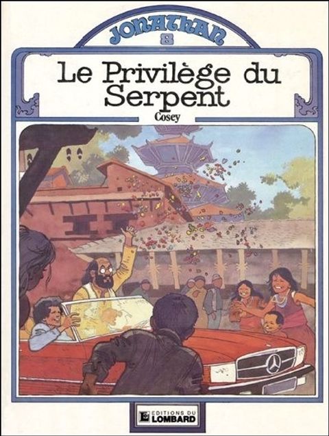 Couverture de l'album Jonathan tome 8 - Le privilège du serpent