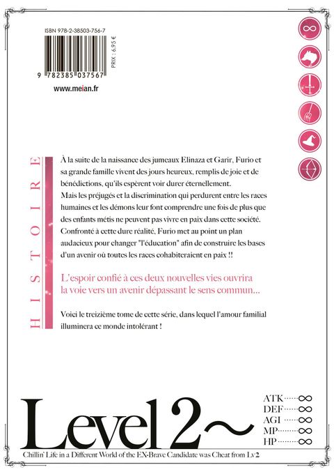Aperçu de l'album chillin' life in a different world tome 13
