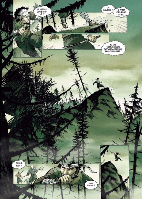 Aperçu de l'album Samuraï tome 8 - Frères de sang