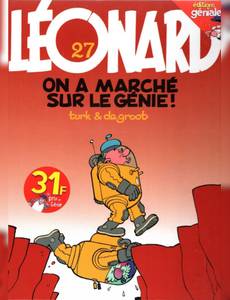 Couverture de l'album On a marché sur le génie !