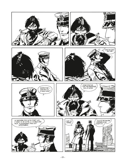 Aperçu de l'album Corto Maltese (N&B) tome 6 - En Sibérie
