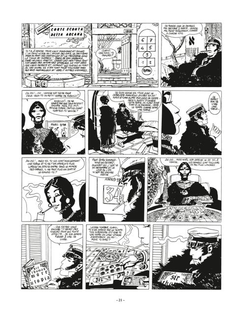 Aperçu de l'album Corto Maltese (N&B) tome 6 - En Sibérie