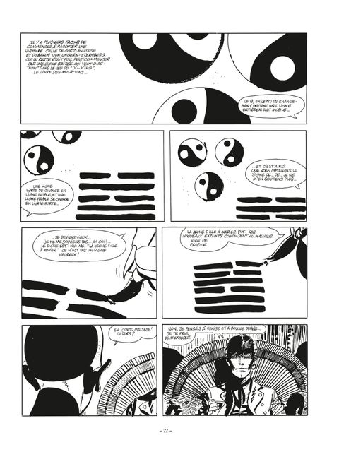 Aperçu de l'album Corto Maltese (N&B) tome 6 - En Sibérie