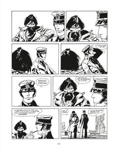 Aperçu 7 de l'album Corto Maltese (N&B) tome 6 - En Sibérie