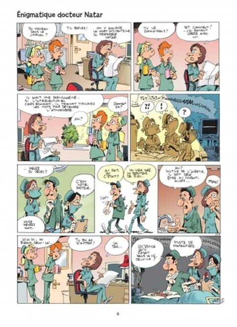 Aperçu de l'album Les femmes en blanc tome 36 - Neuf mois de gros stress
