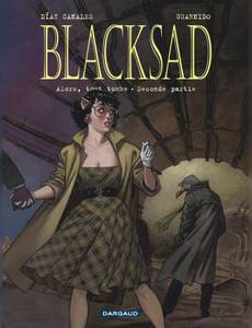 Couverture du premier album de la série Blacksad