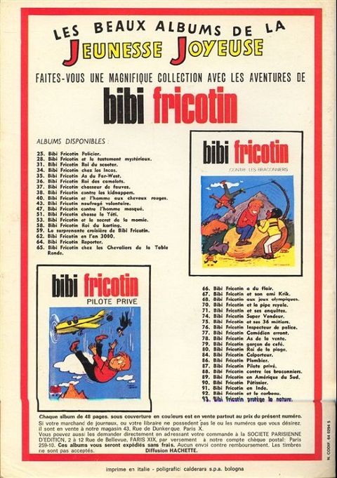 Aperçu de l'album Pieds Nickelés (Jeunesse Joyeuse) tome 85 - Les Pieds Nickelés Gens du Voyage